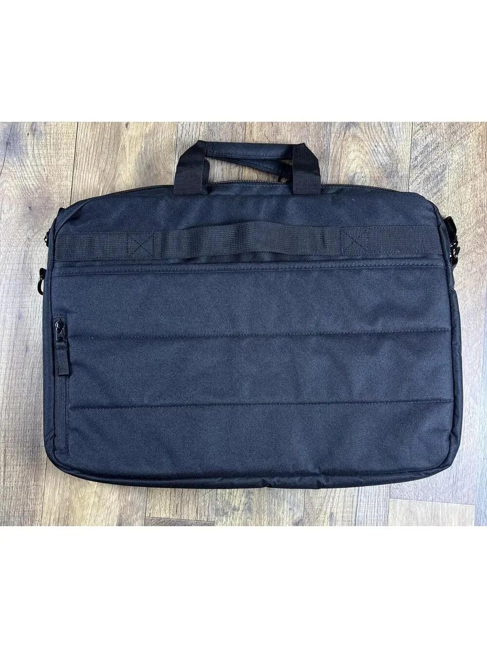 NWT HP 17.3 Laptop Messenger Bag Renew Business Travel Bag Black New Handles